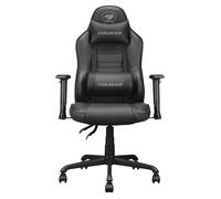 Fauteuil Gaming - Cougar Gaming - FUSIONSBLACK - Support Lombaire Incurvé 3D - Inclinaison 160°