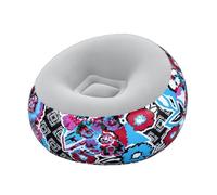 Fauteuil Gonflable Bestway - Bleu - Multicolore - Plastique - Résine - Intérieur - Adulte - Design - 1 personne