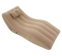 Fauteuil gonflable relax - Canapé de loisirs - Pompe à air électrique avec batterie de 1300 mAh - Livré avec coussin - PVC avec surface veloutée - Gonflement en 2 minutes - 180 × 80 × 70 cm - Couleur