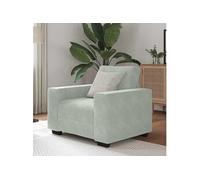 Fauteuil Gris clair 60 cm Velours4105247