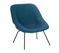 Fauteuil H 55 structure noir WxDxH 72x78x79cm