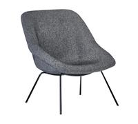 Fauteuil H 55 structure noir WxDxH 72x78x79cm