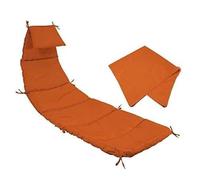 Fauteuil hamac suspendu avec coussin et parapluie, idéal pour se détendre sur la terrasse, le jardin ou le jardin - Parfait mobilier d'extérieur pour plus de confort