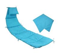 Fauteuil hamac suspendu avec coussin et parapluie, idéal pour se détendre sur la terrasse, le jardin ou le jardin - Parfait mobilier d'extérieur pour plus de confort