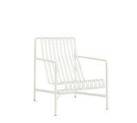 HAY Fauteuil lounge Palissade High 73 x 88 x 92 cm Blanc crème