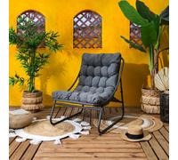 Fauteuil - HOME DECO FACTORY - Dolce Vita - Gris