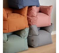 Fauteuil imperméable Bean bag Storm gris (45 x 40 x 36 cm)