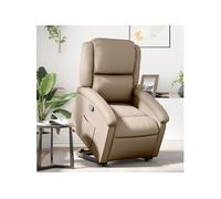 Fauteuil inclinable Cappuccino Similicuir3204232