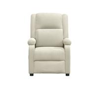 Fauteuil inclinable Crème Velours