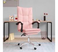 Fauteuil inclinable de bureau Rose Similicuir G