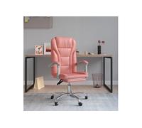 vidaXL Fauteuil inclinable de bureau - Rose