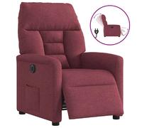 Fauteuil inclinable électrique vidaXL - Rouge bordeaux
