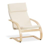 Fauteuil inclinable en beige clair