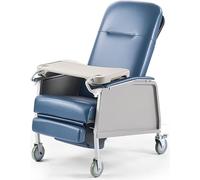 Fauteuil inclinable Geri Fauteuil inclinable Geri à 3 positions avec plateau et 4 roulettes
