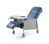 Fauteuil Inclinable Gériatrique-VEVOR-3 Positions-Fauteuil Inclinable Médical Mobile-4 Roues-Plateau Amovible