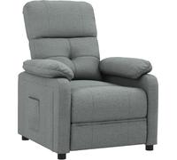 Fauteuil inclinable Gris foncé Tissu