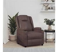 Fauteuil inclinable Marron Similicuir G
