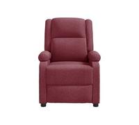 Fauteuil inclinable Rouge bordeaux Tissu