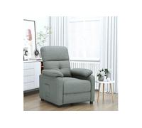 Fauteuil Inclinable, Siège avec Accoudoirs et Dossier, Chaise de Relaxation avec Repose-pied, Meuble de Salon, 348276