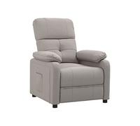 Fauteuil inclinable Taupe Tissu