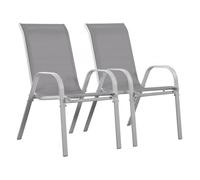 Fauteuil jardin Textilène ""Cordoba"" - Phoenix - Ecru - Lot de 2