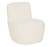 Fauteuil ""Leone"" blanc - Atmosphera Créateur d'intérieur