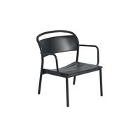 Fauteuil Linear en Noir Anthracite