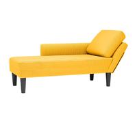 Fauteuil long VidaXL - Jaune clair