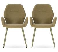Fauteuil Lot de 2 F. Ansu vert