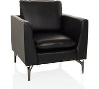 BAVERO | 1 place | Similicuir - Fauteuils lounges Noir
