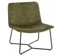 Fauteuil Lounge Design Isabel 76cm Vert