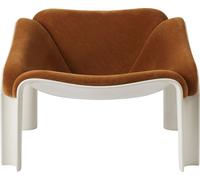 Fauteuil lounge F300 Gubi Dedar, alpaga Alto 021 - GUBI F300 10132331