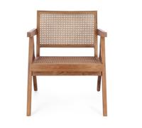 Fauteuil Lounge galia naturel