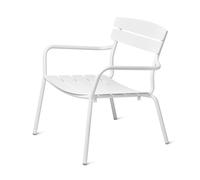Fauteuil lounge Granada blanc 68.2x75x69.5 cm