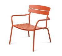 Fauteuil lounge Granada orange 68.2x75x69.5 cm