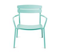 Fauteuil lounge Granada vert menthe 68.2x75x69.5 cm