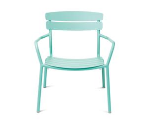 Fauteuil lounge Granada vert menthe 68.2x75x69.5 cm