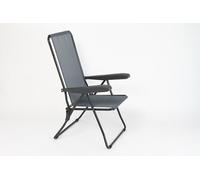 Fauteuil Lux - Epoxy et textilène - Gris