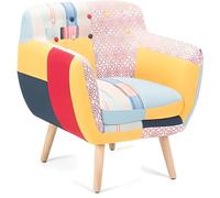 Fauteuil MELBY Tissu Multicolore