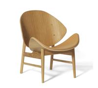 Fauteuil Orange avec Assise en Tissu Soavé/chêne