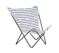 Fauteuil Papillon Grande Largeur - Pop Up Xl - Airlon - Blanc Marin - Lafuma Mobilier