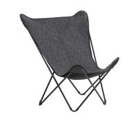 Fauteuil Papillon Grande Largeur - Sphinx - Soft - Gris Nuee - Lafuma Mobilier