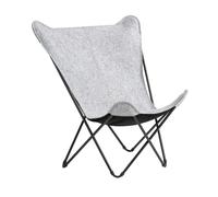Fauteuil Papillon Grande Largeur - Sphinx - Soft - Gris Plume - Lafuma Mobilier