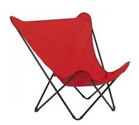 Delamaison Chaise longue Pop Up XL Lafuma Airlon Rouge Garance