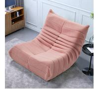 Fauteuil Paresseux - SOMUBI - Rose - 86x65x75cm - Design Ergonomique - Style Scandinave