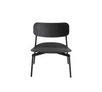 Petite Friture - Fauteuil bas empilable Noir