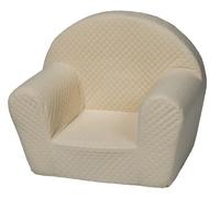 My Velinda – Fauteuil Velinda piqué pour enfant – Crème
