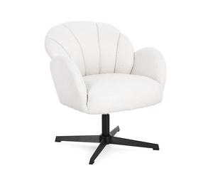 Fauteuil pivotant Chloe Snow