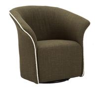 Mauro Ferretti - Fauteuil en tissu Siena 83.5 x 66 x 80 cm vert