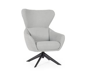 Fauteuil pivotant Hailey Grey